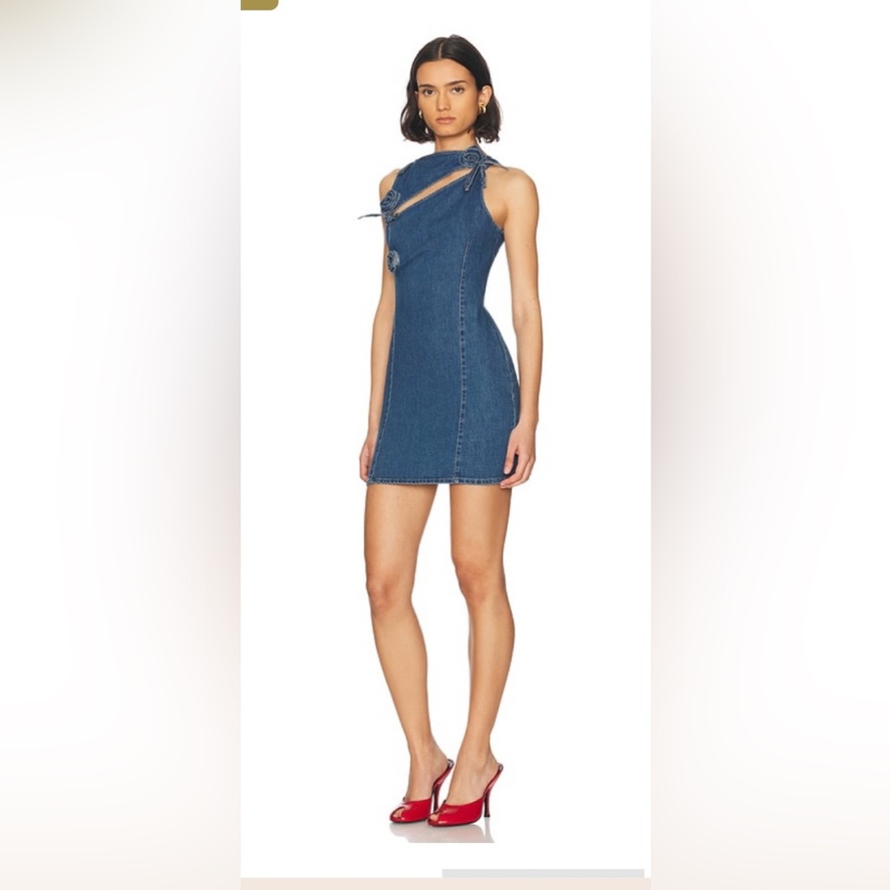 Coperni Blue Mini Dress